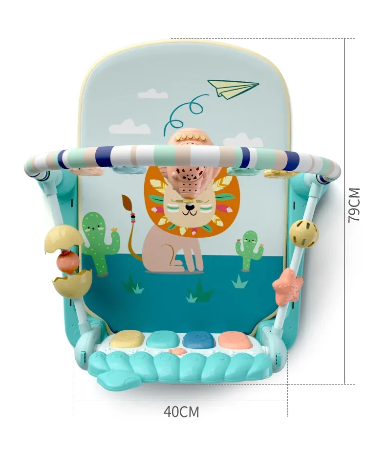 Baby Fitness Piano Mats Cute Toddler Indoor Activity Crawling Musical Educational Gym Soft Playmat For Newborn Baby Infant Gifts