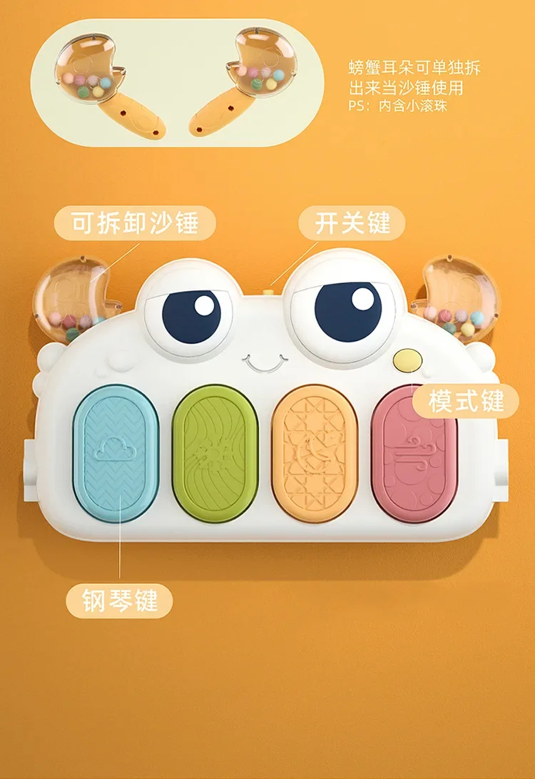 Baby Fitness Piano Mats Cute Toddler Indoor Activity Crawling Musical Educational Gym Soft Playmat For Newborn Baby Infant Gifts