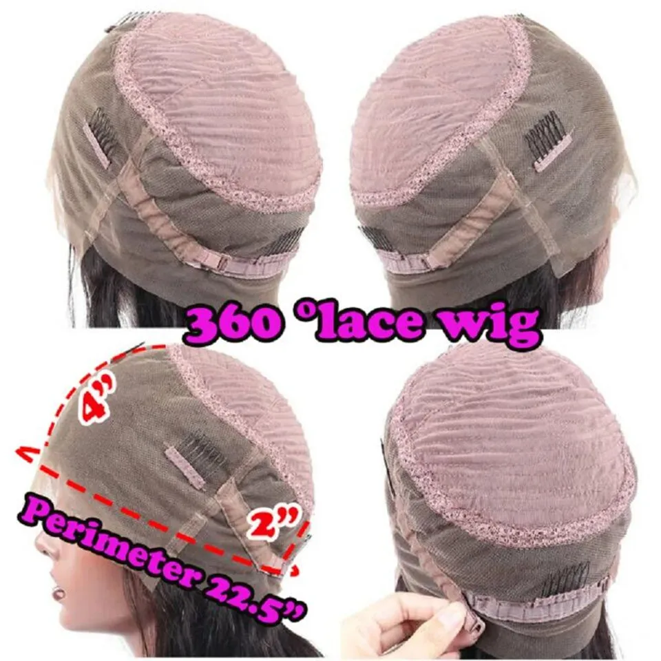 Dark Brown Body Wave 13x4 Silk Base Lace Front Wigs Human Hair Chocolate Brown 360 Full Lace Wigs Human Hair for Women Full End