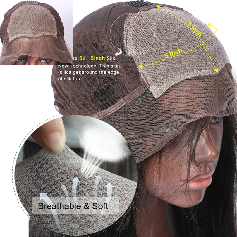 Loose Wave Silk Top Lace Front Wigs Pre Plucked Wavy Brazilian Remy Human Hair 5x5 Silk Base 13x6 Lace Front Wig With Baby Hair Loose Wave Silk Top Lace Front Wigs Pre Plucked Wavy Brazilian Remy Human Hair 5x5 Silk Base 13x6 Lace Front Wig With Baby Hair