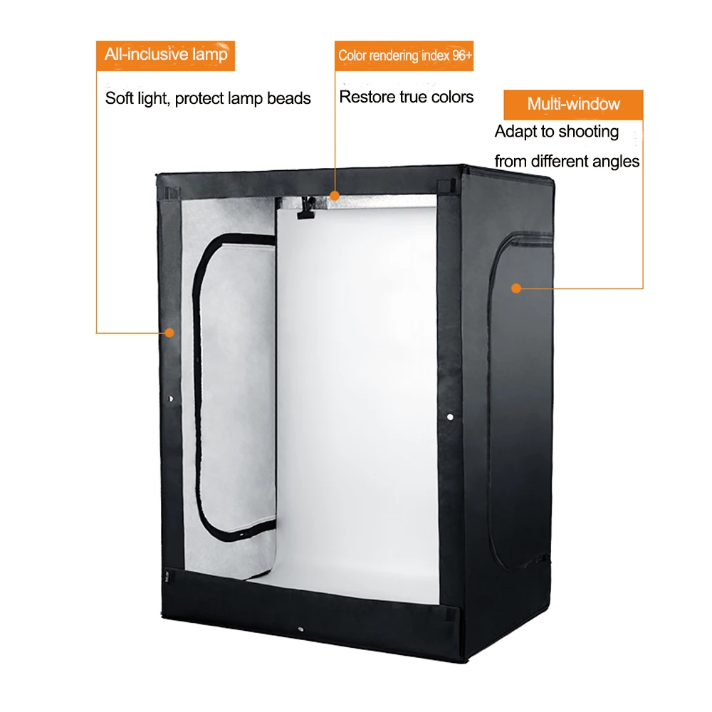 Selens Large Studio 200CM Professional Lighting Shooting Tent Kit Portrait Soft light Photo Studio Kits Photography Accessories