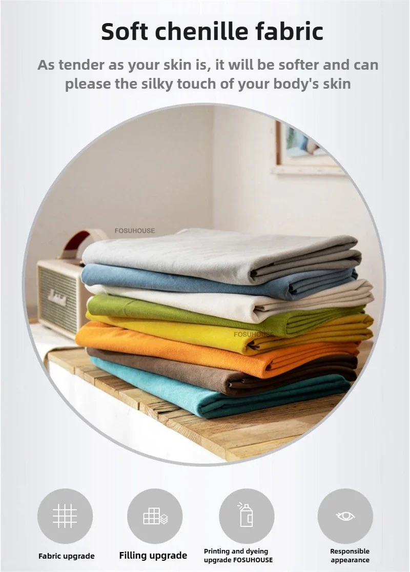 Simple Triangle Backrest Headboards Flannel Soft Cushion Pillow Creative Bedroom Furniture Home Tatami Double Queen Bed CushionN