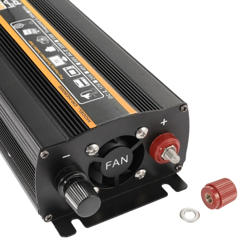 10000/12000 W 12/24V To 220V Pure Sine Wave Power Inverter Solar System/Solar Panel/Home/Outdoor/RV/Camping Wave Power Inverter