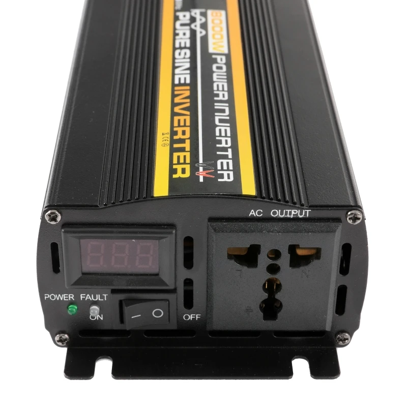 10000/12000 W 12/24V To 220V Pure Sine Wave Power Inverter Solar System/Solar Panel/Home/Outdoor/RV/Camping Wave Power Inverter