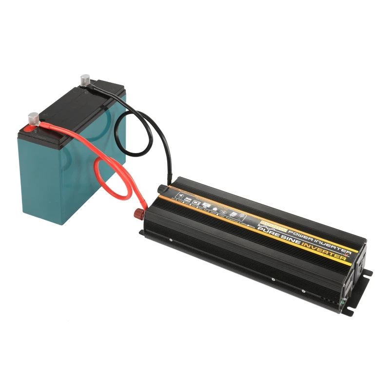 10000/12000 W 12/24V To 220V Pure Sine Wave Power Inverter Solar System/Solar Panel/Home/Outdoor/RV/Camping Wave Power Inverter