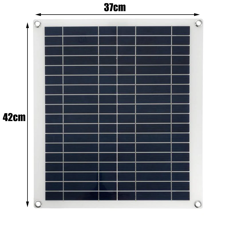 110V/220V Solar Power System 20W Solar Panel Battery Charge 30A Controller 6000W 12V 220V Inverter Complete Power Generation Kit