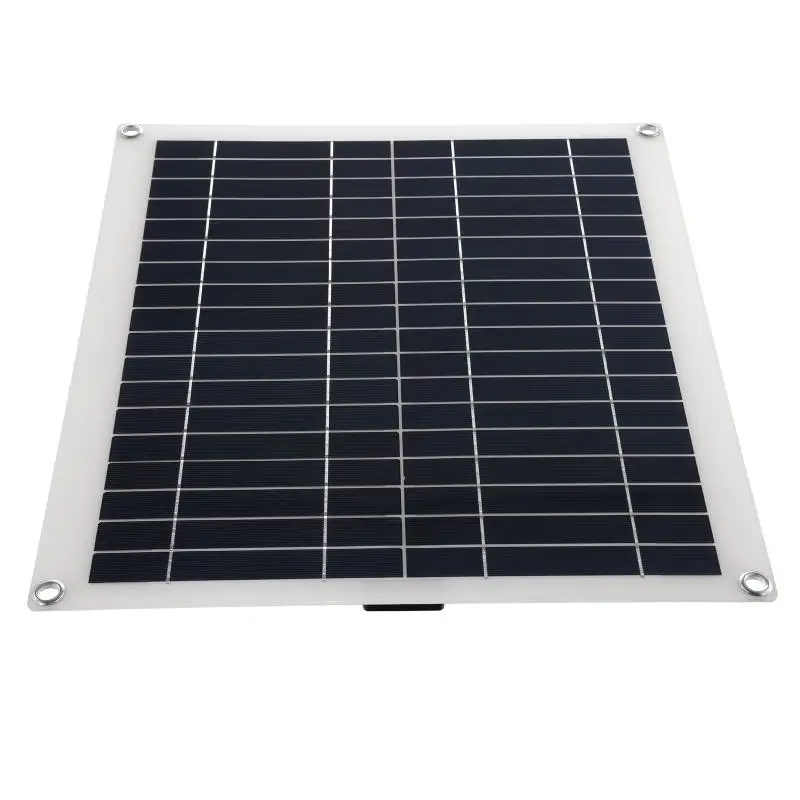 110V/220V Solar Power System 20W Solar Panel Battery Charge 30A Controller 6000W 12V 220V Inverter Complete Power Generation Kit