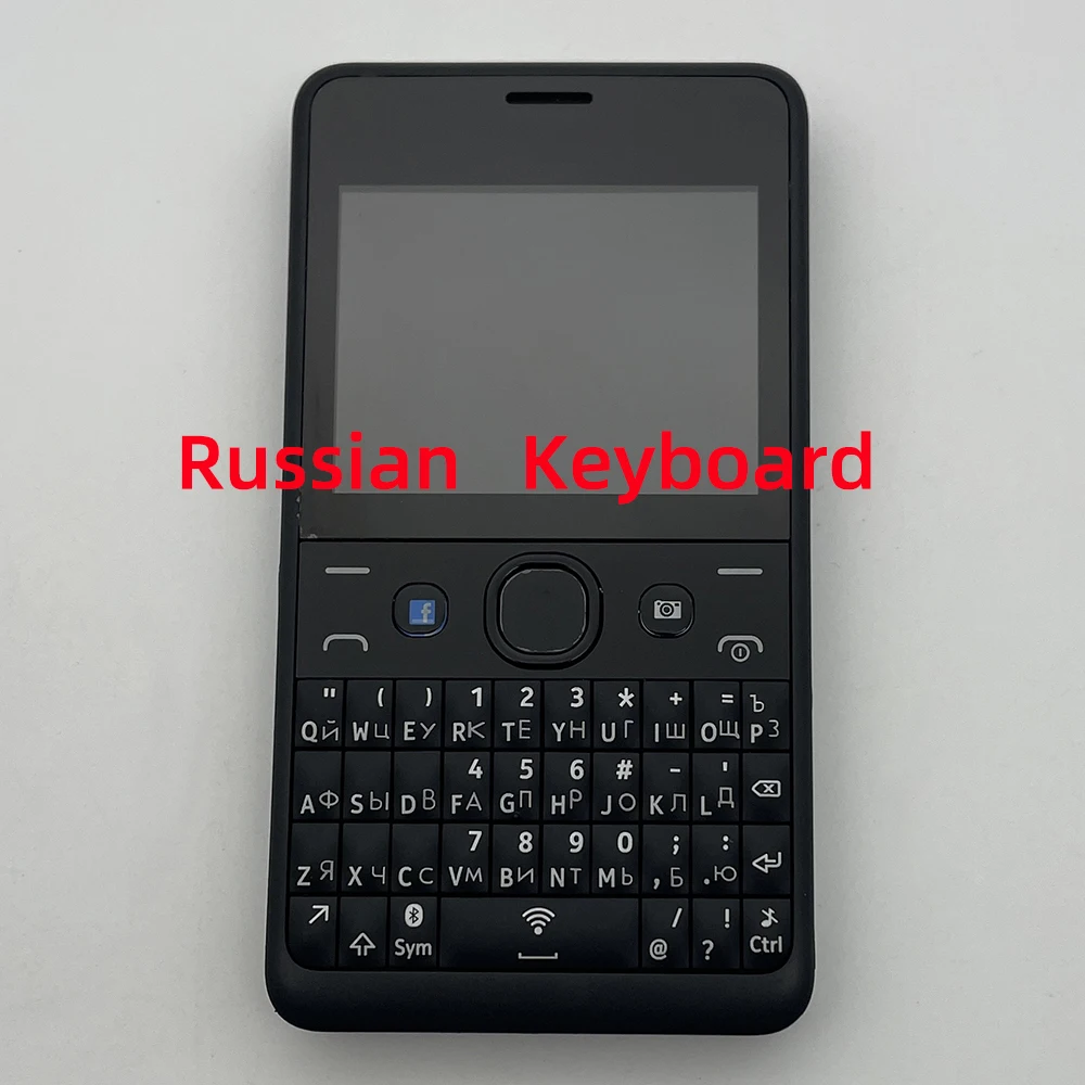 Original Asha 210 Dual-Sim GSM 2G Mobile Cell Phone QWERTY Keyboard Bluetooth Wifi Unlocked Cellphone.Made on 2013 Year