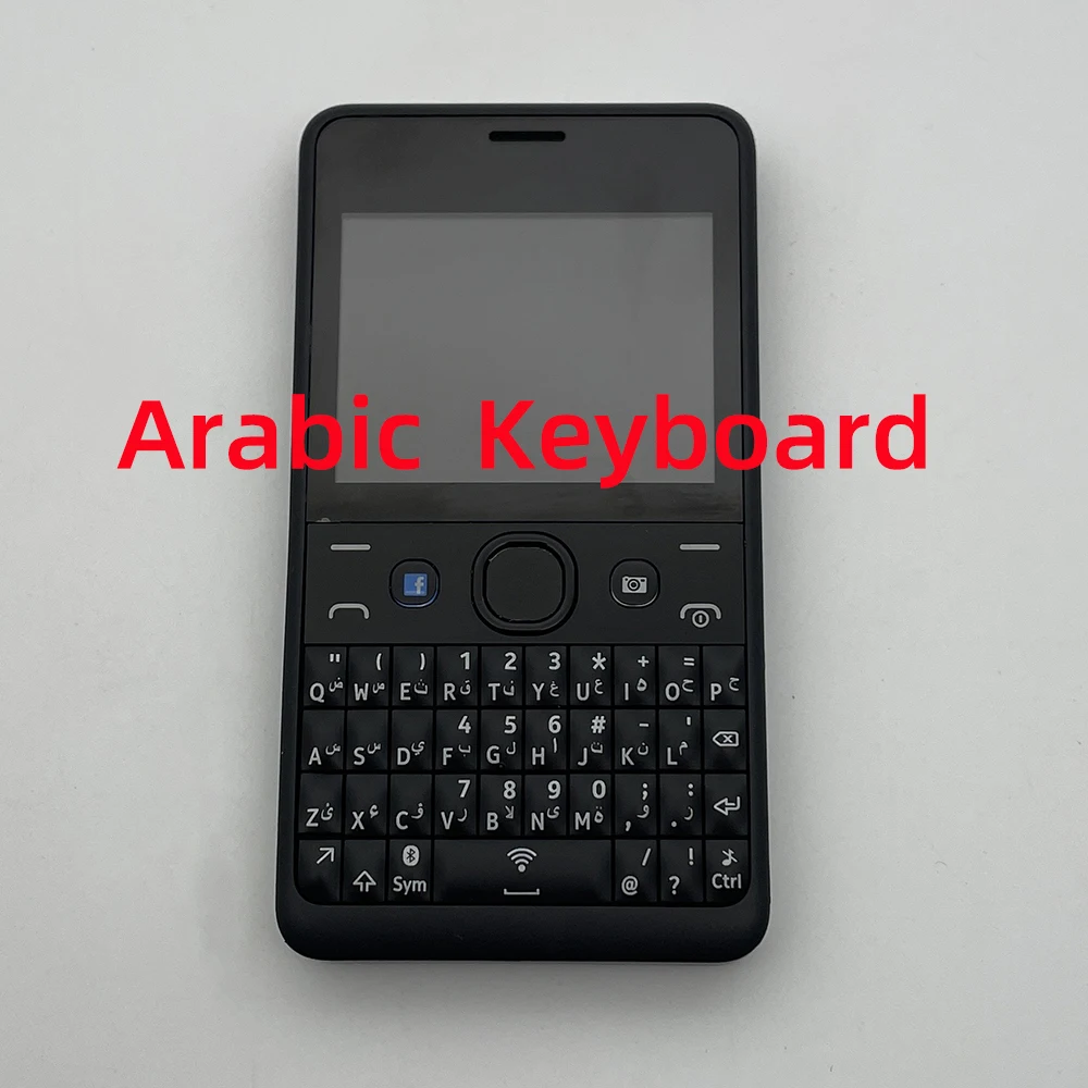 Original Asha 210 Dual-Sim GSM 2G Mobile Cell Phone QWERTY Keyboard Bluetooth Wifi Unlocked Cellphone.Made on 2013 Year