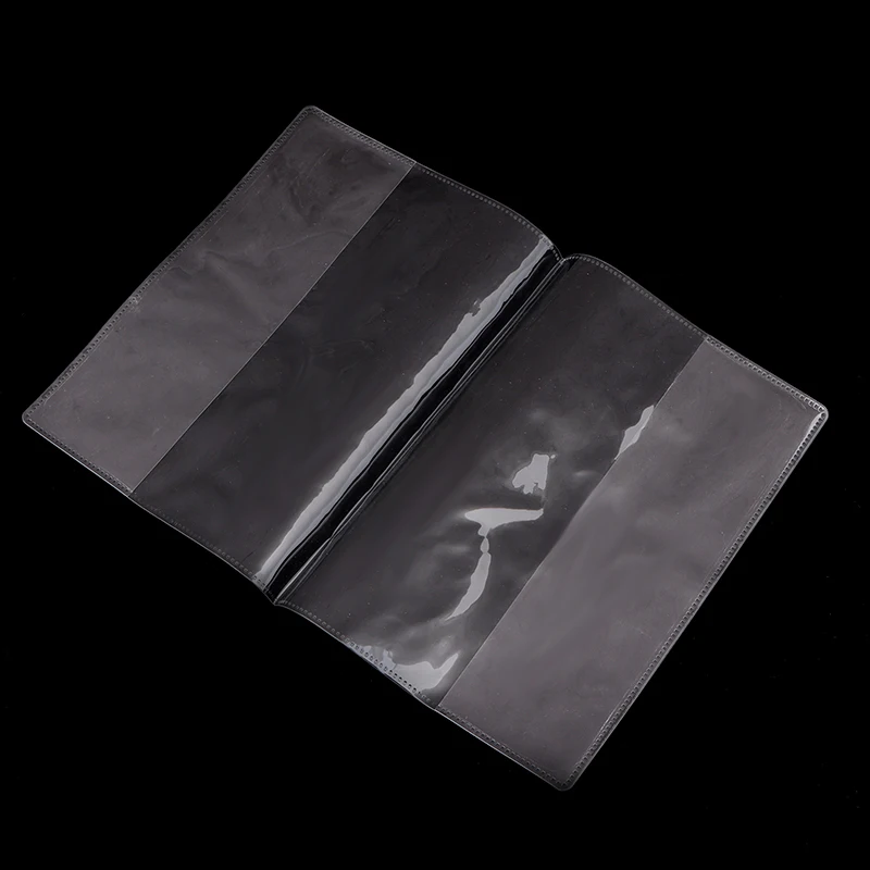 3Pcs Passport Protective Cover Transparent Frosted PVC Material Waterproof Document Case Passport Holder Travel Accessories