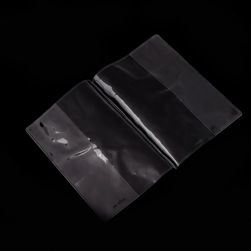 3Pcs Passport Protective Cover Transparent Frosted PVC Material Waterproof Document Case Passport Holder Travel Accessories