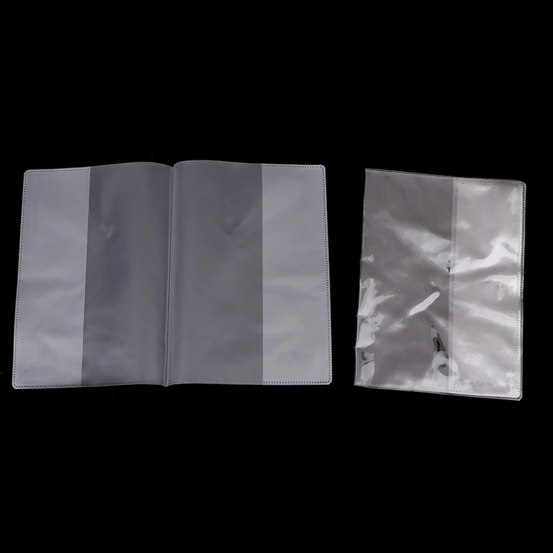 3Pcs Passport Protective Cover Transparent Frosted PVC Material Waterproof Document Case Passport Holder Travel Accessories