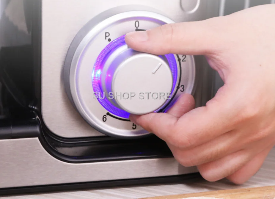 7L Stainless Steel Electric Food Stand Mixer 6-Speed Kitchen Chef with Egg Whisk Dough Cream Blender Juicer Meat Grinder Mincer