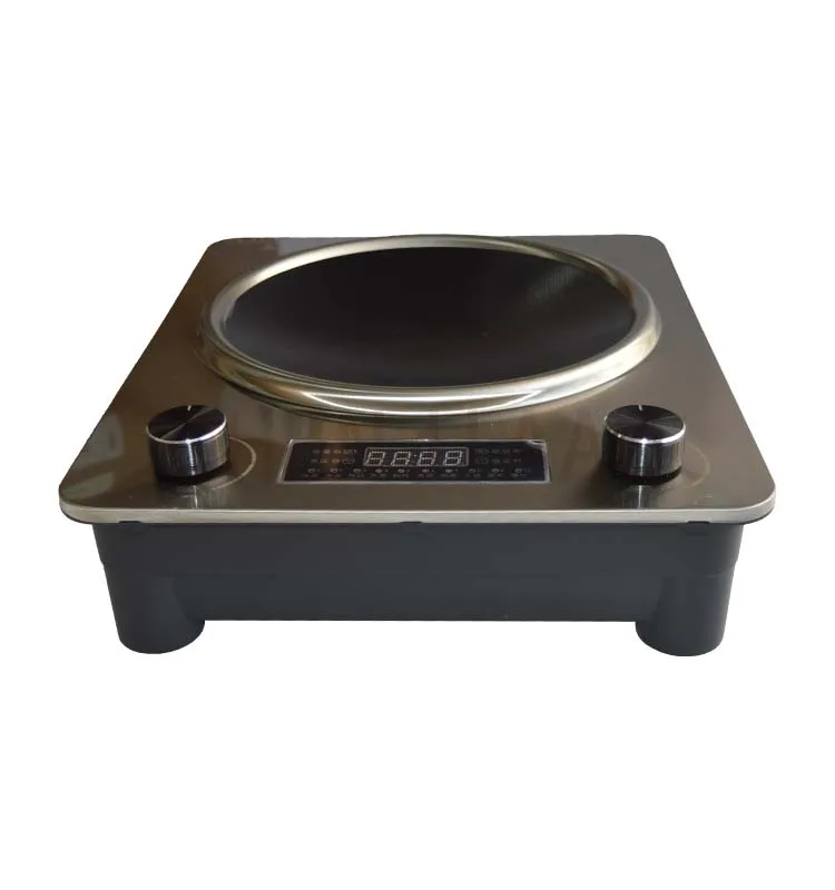 3000W Upgraded Concave Induction Cooker Household Concave Bottom Cooking Pan Integrated Commercial Battery Stove