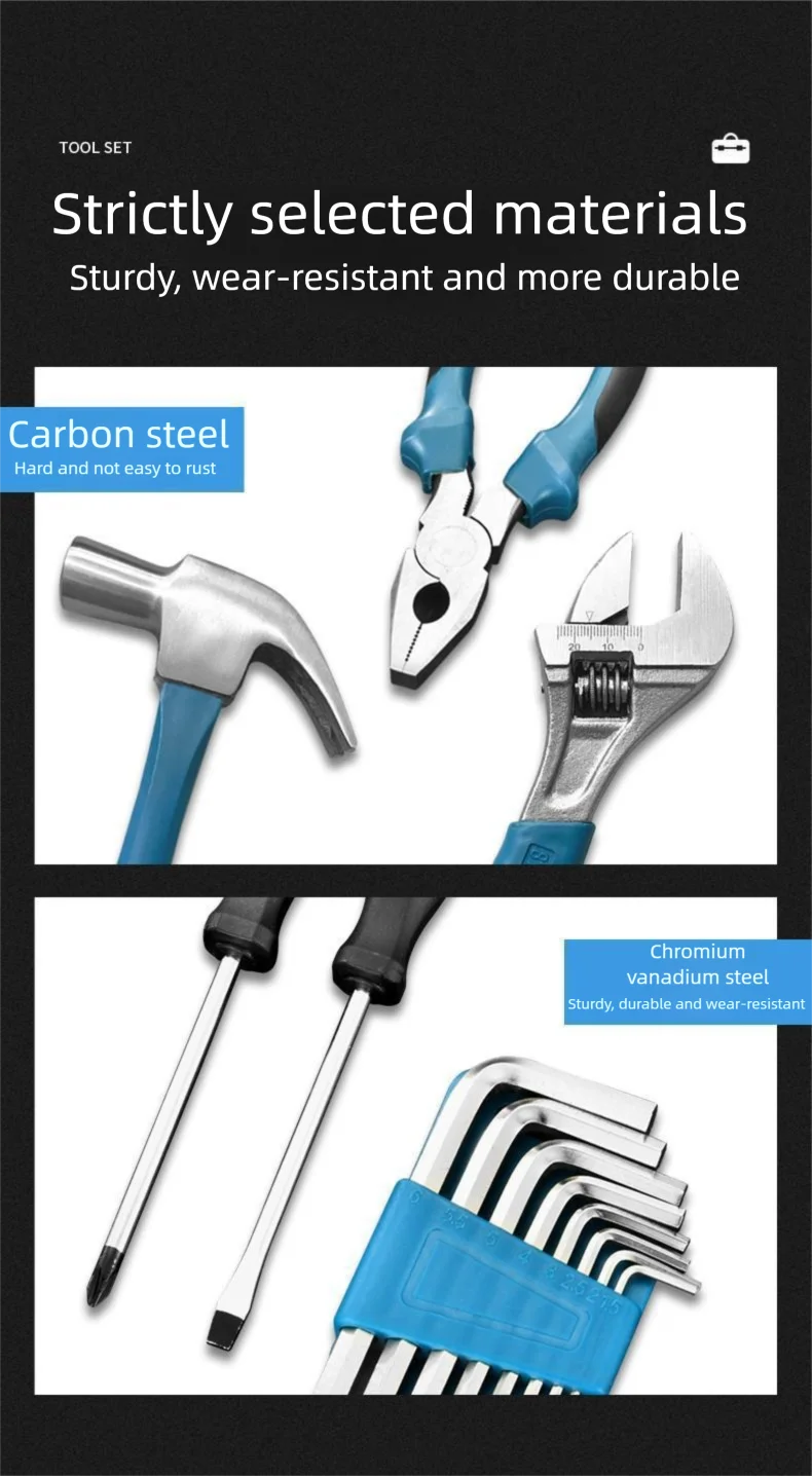 63 Piece ZTEN High-power Lithium Electric Hand Drill Multifunctional Household Hardware Tool Combination Handheld Drill Set