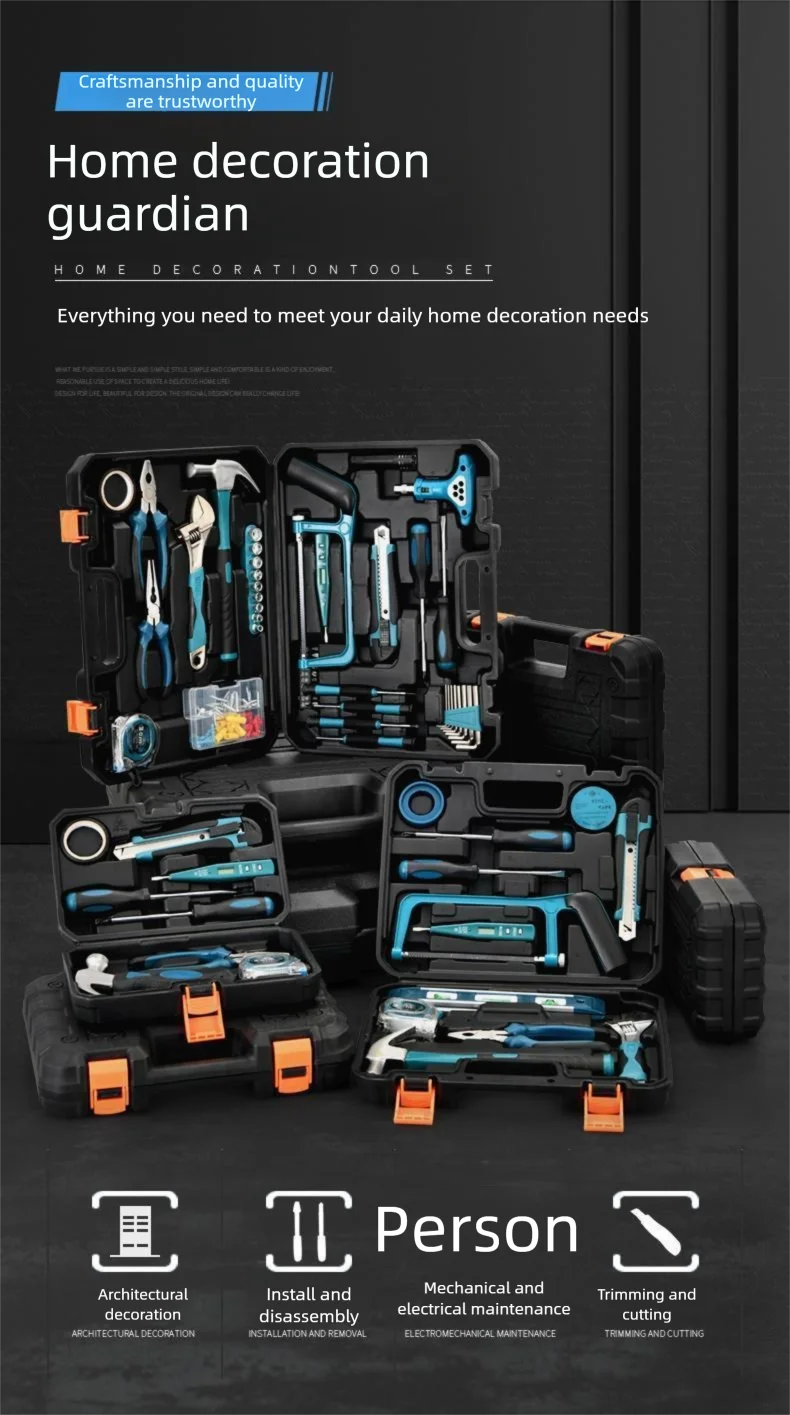 63 Piece ZTEN High-power Lithium Electric Hand Drill Multifunctional Household Hardware Tool Combination Handheld Drill Set