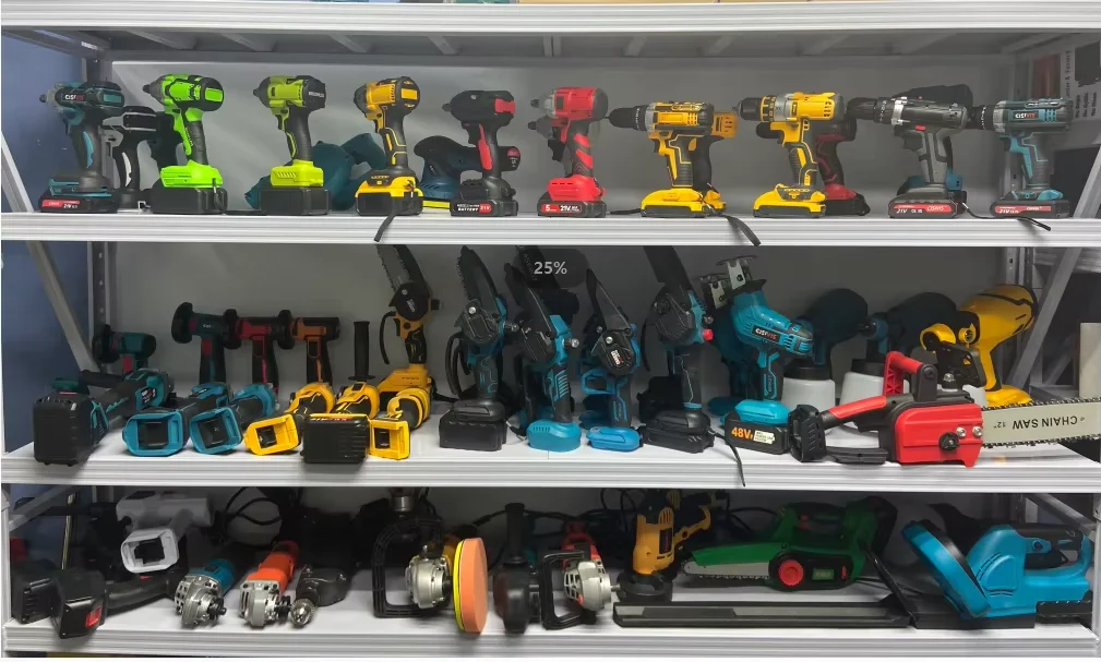 Cordless Power Screw Driver Set Electric Mini Drill Portable Easy to Use Variable Speed 500W Rated Input Power OEM Customizable