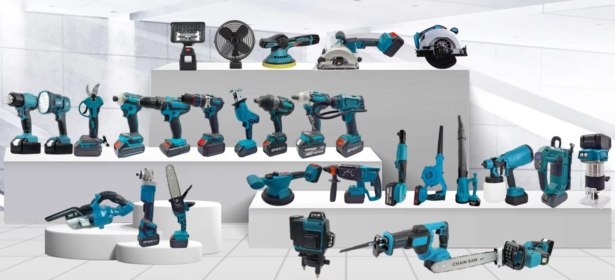 Cordless Power Screw Driver Set Electric Mini Drill Portable Easy to Use Variable Speed 500W Rated Input Power OEM Customizable