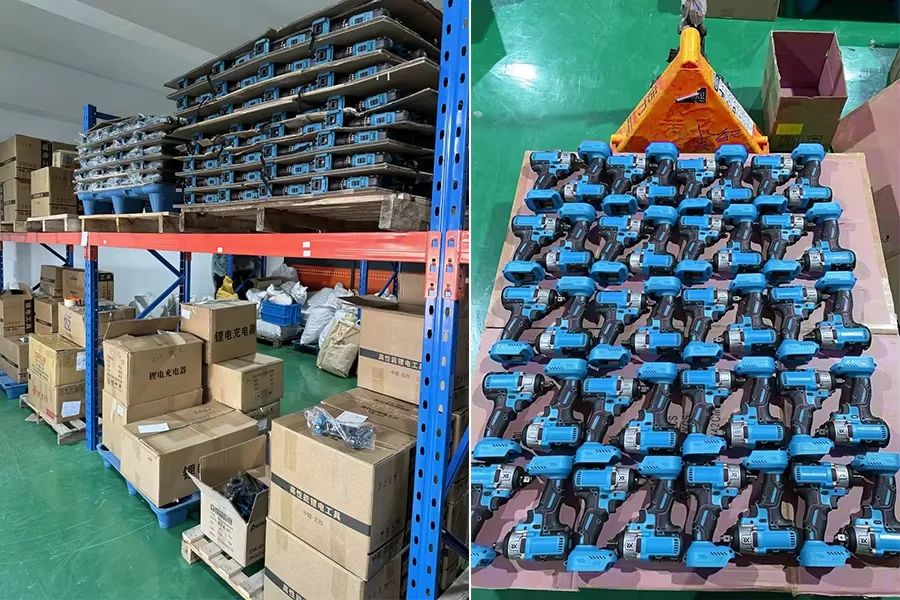 Cordless Power Screw Driver Set Electric Mini Drill Portable Easy to Use Variable Speed 500W Rated Input Power OEM Customizable