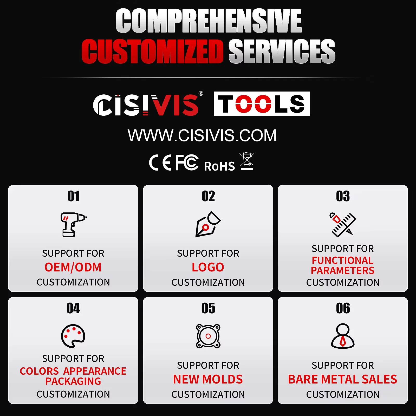 Cordless Power Screw Driver Set Electric Mini Drill Portable Easy to Use Variable Speed 500W Rated Input Power OEM Customizable