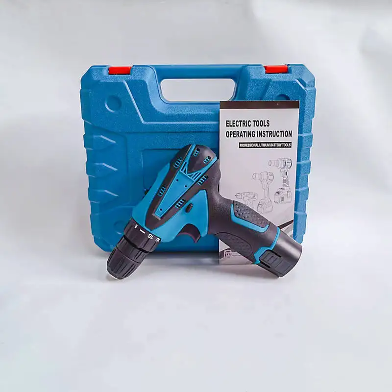 12V Power Electric Power Drill / Professional Electric Cordless Power Tool / Customized Logo Impact Electric Drill Set