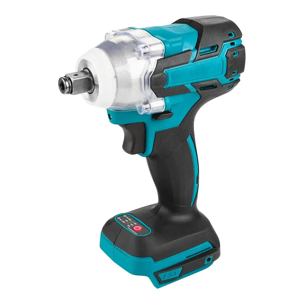 18V 2 In 1 Brushless Electric Impact Wrench 1/2Inch Power Tools 15000Amh Li Battery LED Light Adapt To Makita Battery