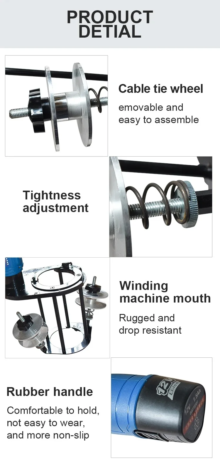 Air conditioning copper pipe wrapping machine electric wrapping artifact wrapping machine fully automatic bundling machine Tool