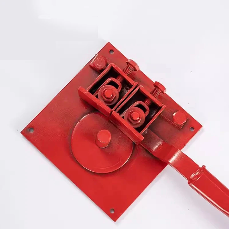 Manual Rebar Bender Portable Heavy-Duty 1-20mm Steel Bar Bending Manual Hand Tool for Construction Folding Multi-Angle Bender