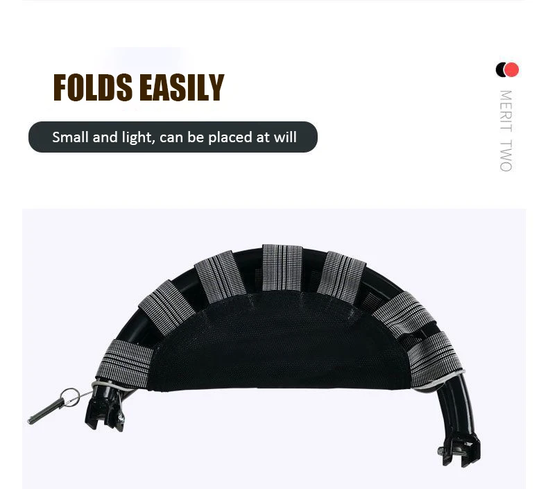 45/60cm Folding Mini Kids Trampoline Toy Indoor Portable Jumping Trampoline Fitness Non-slip Silent Weight Bearing75KG Best Gift