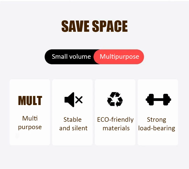 45/60cm Folding Mini Kids Trampoline Toy Indoor Portable Jumping Trampoline Fitness Non-slip Silent Weight Bearing75KG Best Gift