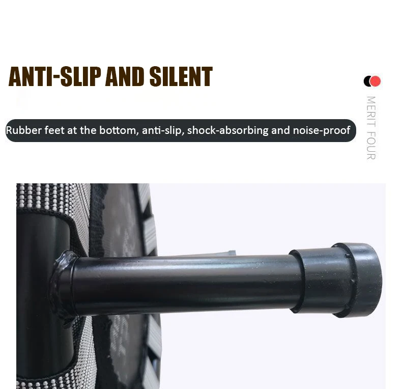 45/60cm Folding Mini Kids Trampoline Toy Indoor Portable Jumping Trampoline Fitness Non-slip Silent Weight Bearing75KG Best Gift