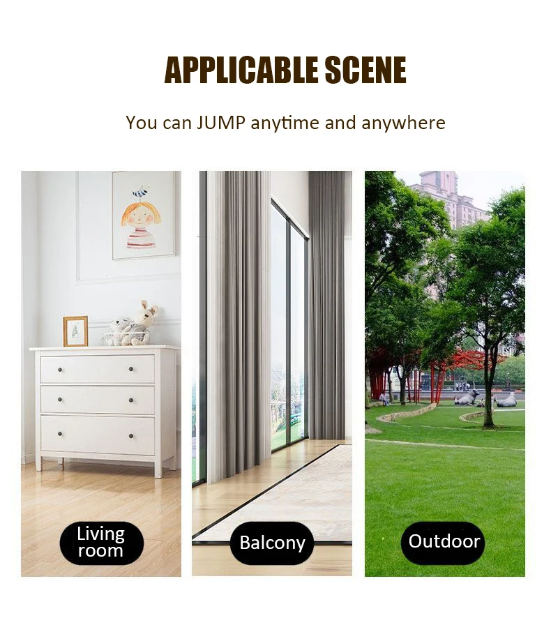 45/60cm Folding Mini Kids Trampoline Toy Indoor Portable Jumping Trampoline Fitness Non-slip Silent Weight Bearing75KG Best Gift