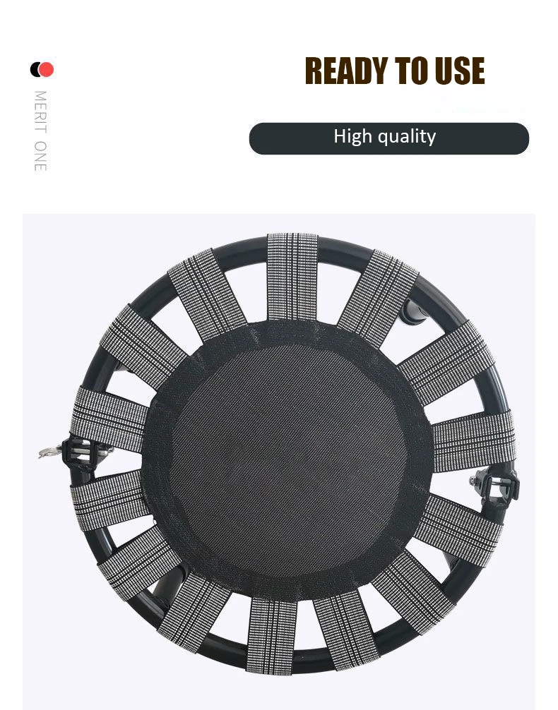 45/60cm Folding Mini Kids Trampoline Toy Indoor Portable Jumping Trampoline Fitness Non-slip Silent Weight Bearing75KG Best Gift