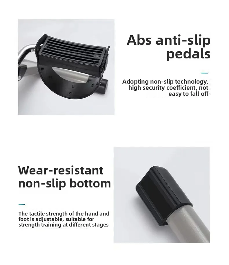 Household Mini Folding Bike Exercise Bike Elderly Indoor Comprehensive Leg Fitness Training Stepper