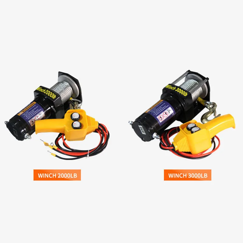Useful Electric Off-Road Vehicle Winch 12V/24V Car Traction Self-Rescue Wholesaler Manufacturer Vehicle Recovery Equipment NEW