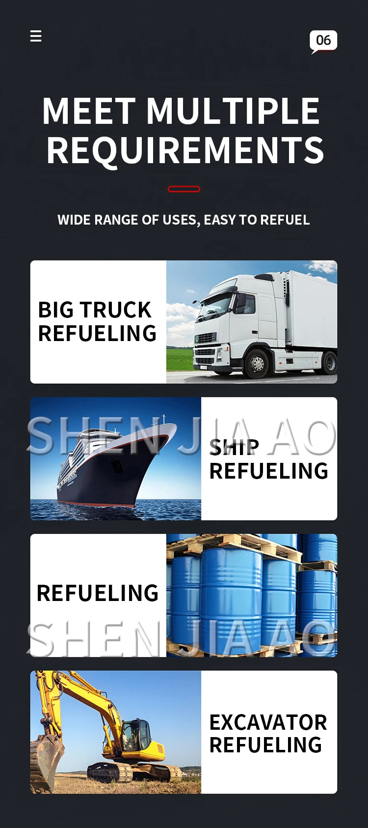 12V/24V/220V forward and reverse electric pumping pump 50L/min self-priming pump DC diesel pump fuel dispenser 580W