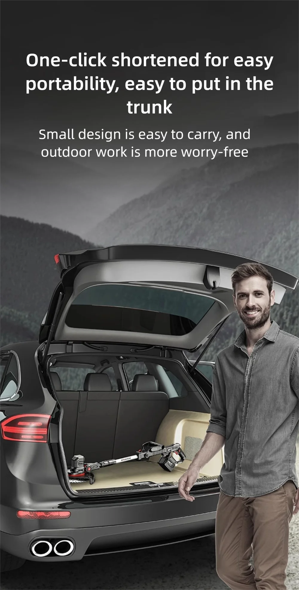 Electric Lawn Mower Multifunctional Agricultural Lawn Mower Small Household Rechargeable Lithium Battery Weeding Machine