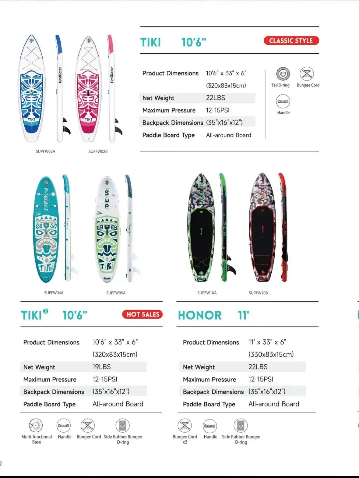 Sup Standing Paddle Board Inflatable Surfboard Thickened PVC Racing Board Sports Pulp Board