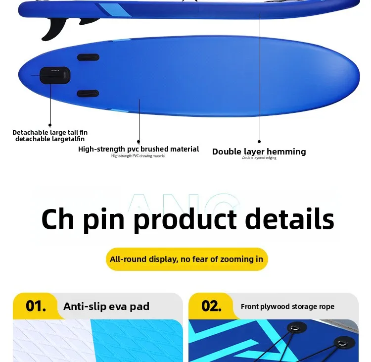 Inflatable Surfboard for Water Sports Inflatable Paddle Board Supboa rd Paddleboard Surfboard