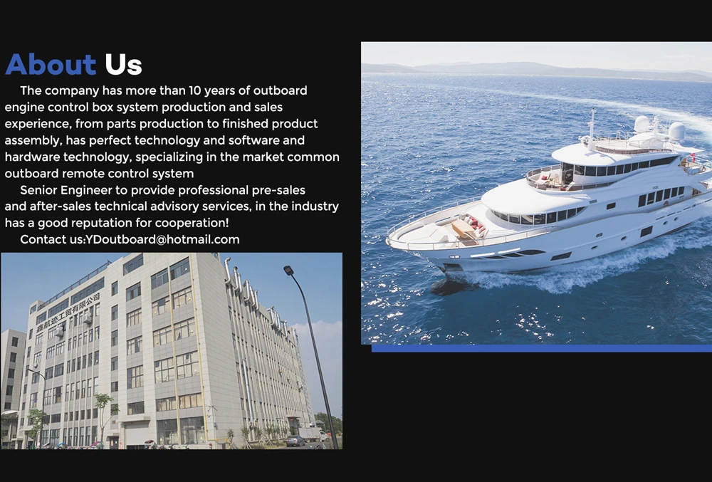 Boat Steering gear + Outboard throttle cable (8FT-17FT) + steering wheel Set for Yamaha / suzuki Outboard Motor boat accessories