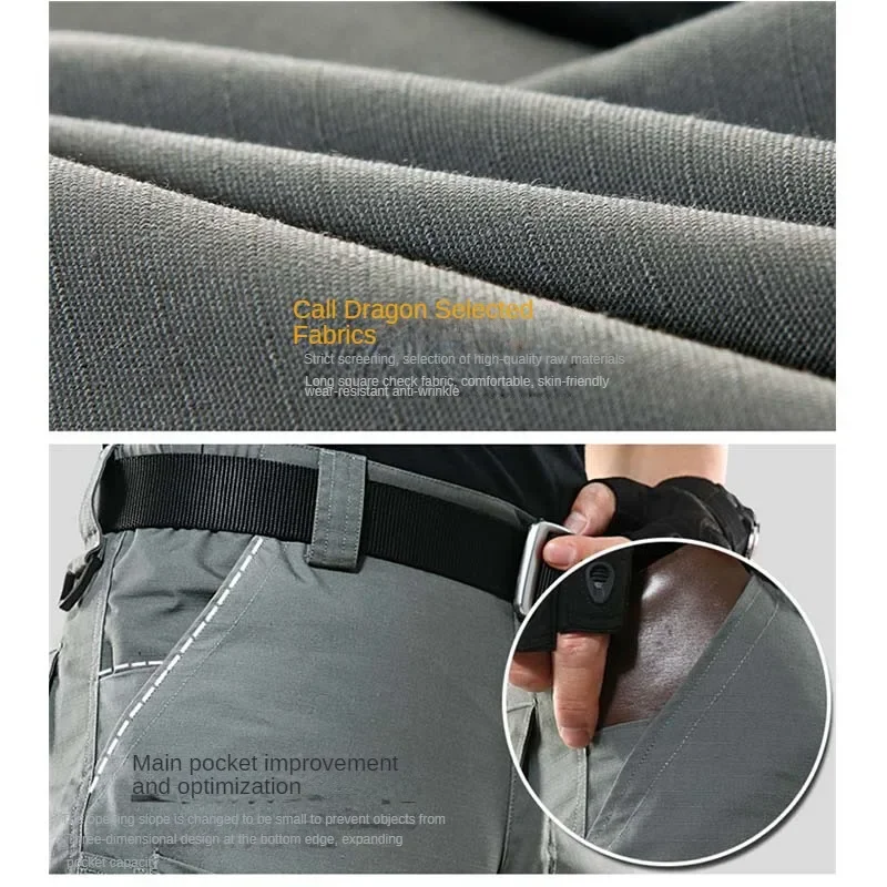 2024 Spring and Autumn Outdoor Fishing Set Tactical Pants Outdoor Hooded Windproof Waterproof Fishing Suit Mountaineering Jacket