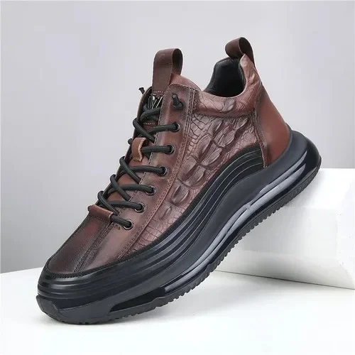 Customizable Men Leather Casual Shoes MNX405151