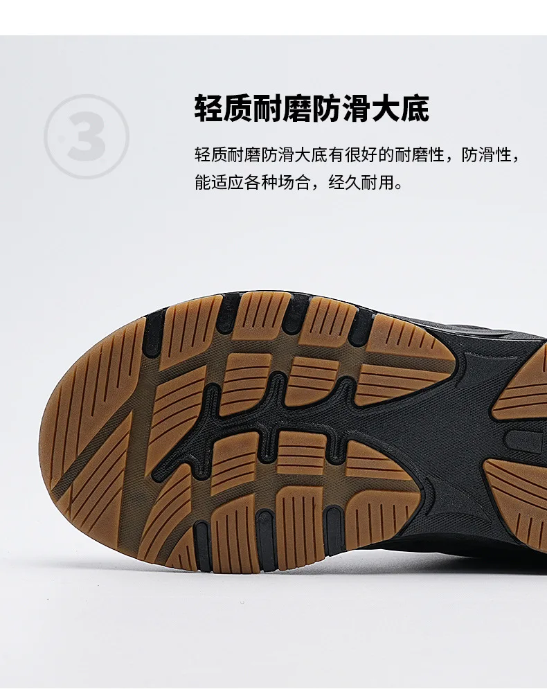 Men's Sneakers Warm Cotton Zipper Snow Ankle Boots Casual Shoes Designer Shoes Waterproof Snow Boots Mid-top Snow Boots