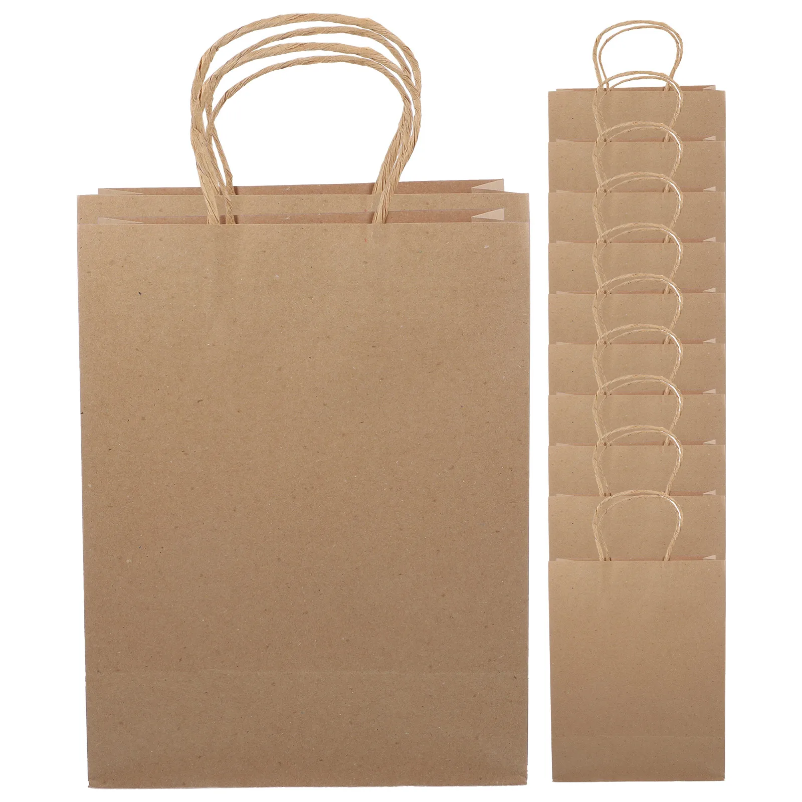 12pcs Paper 21x27x11cm Brown H les Lightweight Gift Shopping Party Favor Brown Paper Gift Bags Bags Storage Packing 12pcs Paper 21x27x11cm Brown H les Lightweight Gift Shopping Party Favor Brown Paper Gift Bags Bags Storage Packing