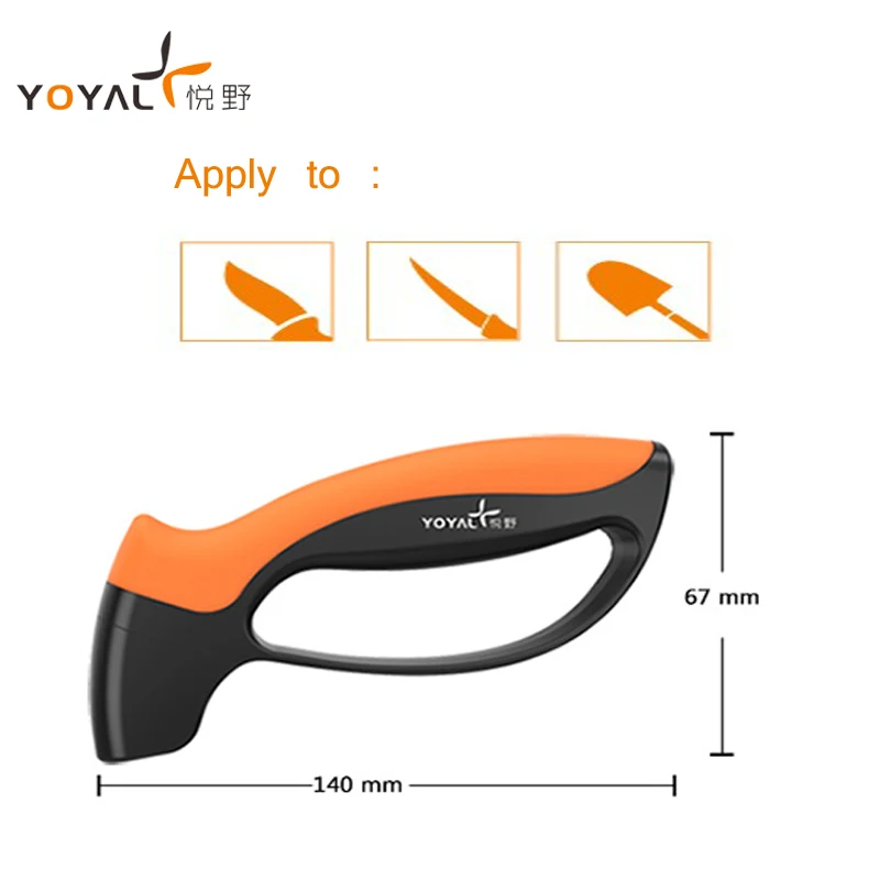 YOYAL magic portable diamond sharpener  Handed Outdoor professional  knife sharpener tools