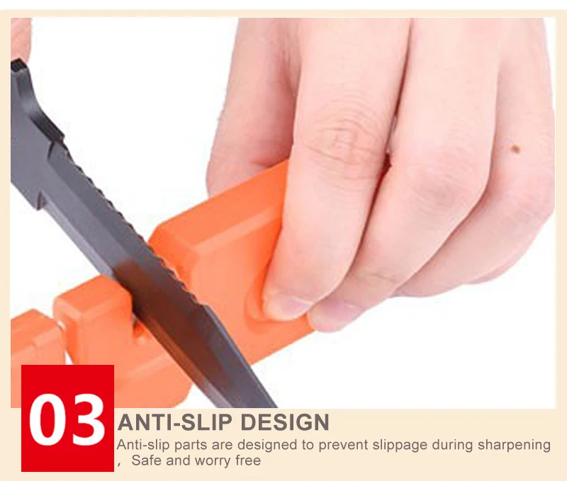 Portable Knife Sharpeners Stainless Steel Folding Knife Sharpening for Outdoor Pocket Knives Equipment Yoyal TY1055