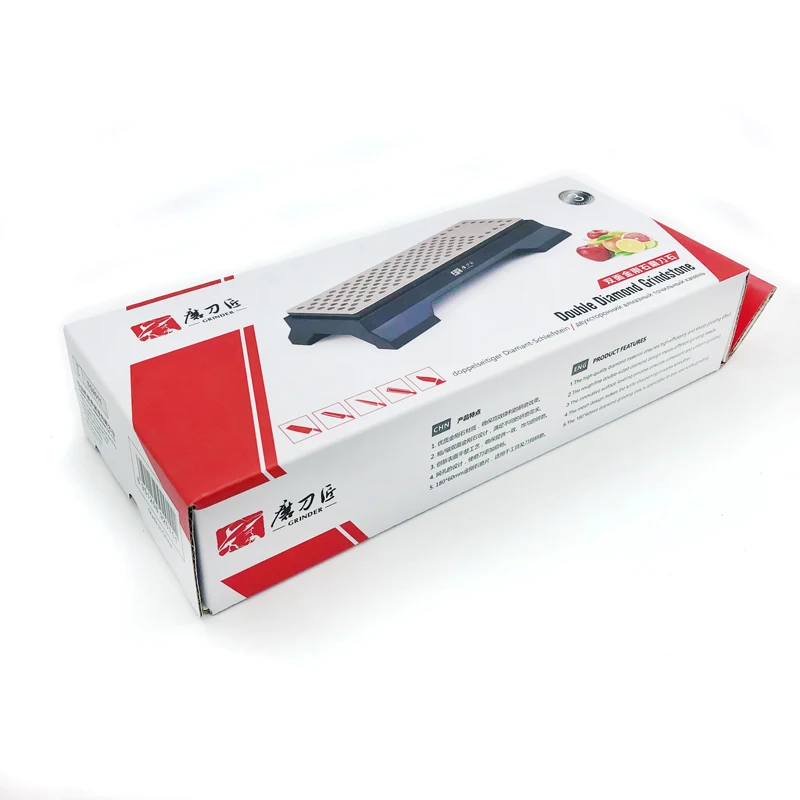 TAIDEA Diamond Grindstone 360/600Grit Double-side Sharpening stone Professional Knife Sharpening System Non-slip base Wetstone