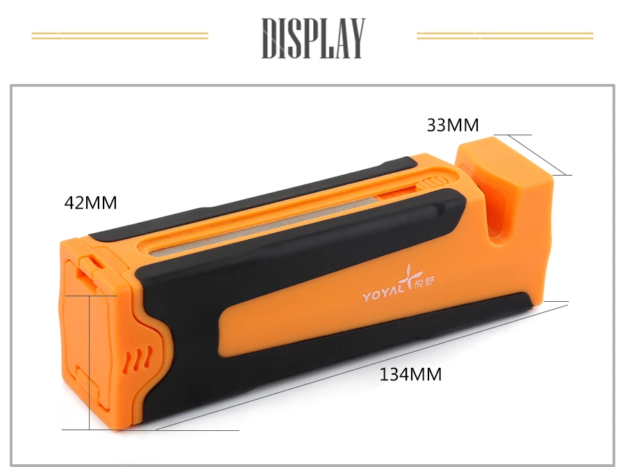 Professional Outdoor knife sharpener Multifunction  Kitchen Sharpening Stone Grinder knives Whetstone  Ceramic Sharpener Tool