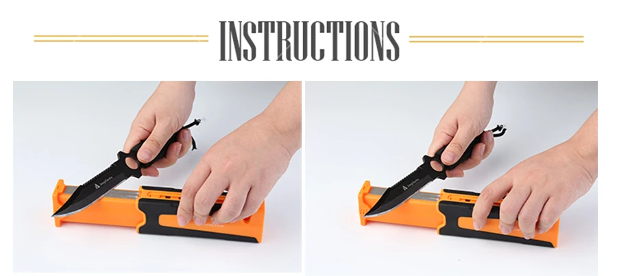 Professional Outdoor knife sharpener Multifunction  Kitchen Sharpening Stone Grinder knives Whetstone  Ceramic Sharpener Tool