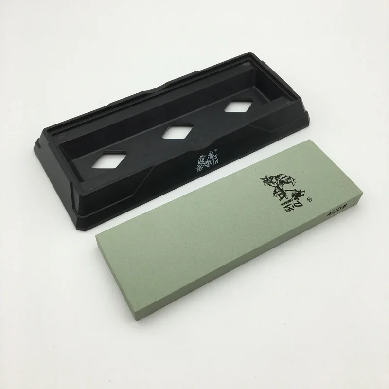 TAIDEA sharpening stone kitchen tools whetstone knife sharpener white alundum grinder 400# grit T1304W professional grindstone